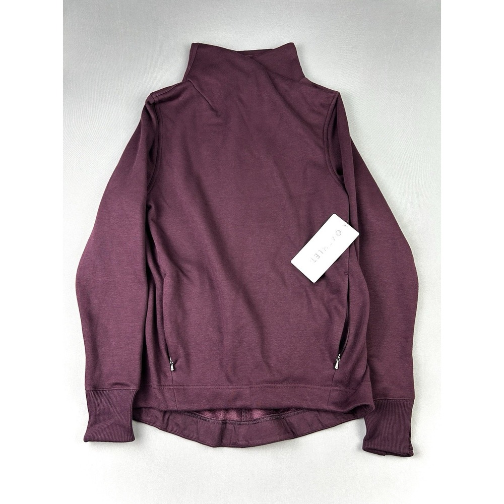 Athleta Women's XXS Cozy Karma Twist Neck Pullover Sweatshirt NEW‎ With Tags